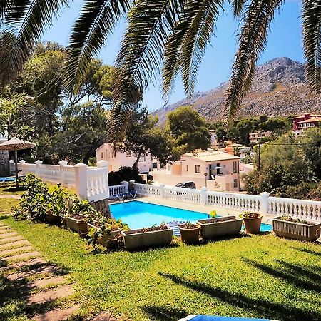Hostal Los Pinos Cala de Sant Vicenc Esterno foto