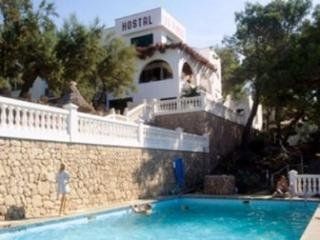 Hostal Los Pinos Cala de Sant Vicenc Esterno foto