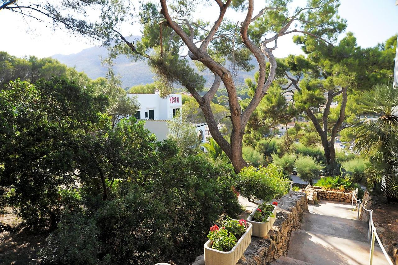 Hostal Los Pinos Cala de Sant Vicenc Esterno foto